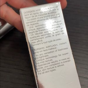 christian dior airflash spray foundation